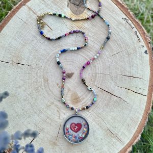 Serce haftowane w Kole Życia